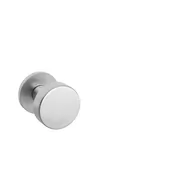 Klamki - Gałka Stała Okrągła Fit R68F Chr-Sat - miniaturka - grafika 1