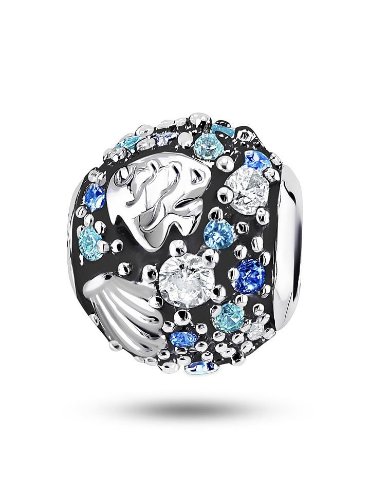 CHARM'S Srebrny charms z cyrkoniami