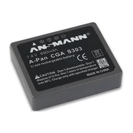 Kamery cyfrowe - akcesoria - Ansmann Akumulator do Panasonic A-Pan CGA S303 600 mAh) - miniaturka - grafika 1