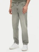 Spodnie męskie - Mustang Jeansy Denver 1016328 Szary Tapered Fit - miniaturka - grafika 1