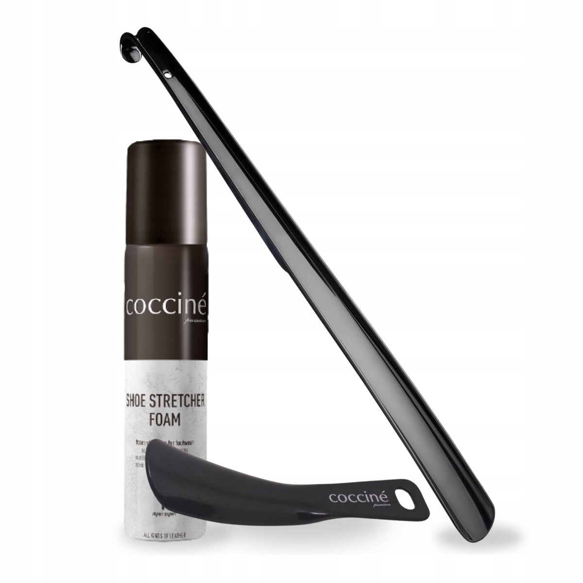 Rozciągacz Shoe Stretcher z Łyżkami do Butów Coccine Zestaw 3w1