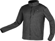 Bluzy męskie - Neo Tools Bluza rozpinana OUTDOOR, pique, szara, rozmiar S - miniaturka - grafika 1