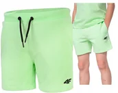 Spodenki męskie - 4F CHĹOPIÄCE KRĂ“TKIE SPODENKI DRESY BAWEĹNA / 164 - miniaturka - grafika 1