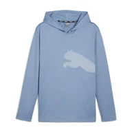 Bluzy sportowe męskie - Bluza męska PUMA Train All Day Big Cat Hoodie - miniaturka - grafika 1