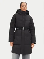 Kurtki damskie - Calvin Klein Jeans Kurtka zimowa J20J224122 Czarny Relaxed Fit - miniaturka - grafika 1