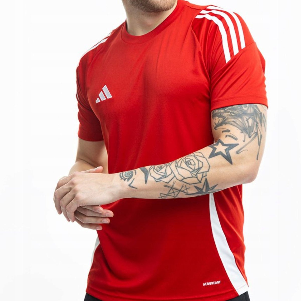 Koszulka Adidas Męska T-SHIRT Sportowy Tiro 24 roz.L