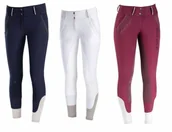 Bryczesy - HORZE Bryczesy damskie Crescendo CELINE z pełnym lejem - miniaturka - grafika 1