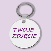 Breloki - Brelok z twoim zdjęciem okrągły - miniaturka - grafika 1
