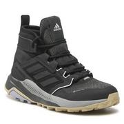Buty trekkingowe damskie - Buty adidas - Terrex Trailmaker Mid Gtx GORE-TEX FZ1822 Black - miniaturka - grafika 1