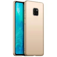 Etui i futerały do telefonów - Etui na telefon komórkowy Huawei Mate 20 Pro Slim Cover Matowe etui ochronne, złote - miniaturka - grafika 1