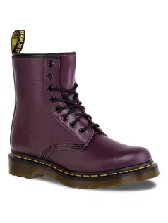 Glany damskie - Dr. Martens Glany 1460 10072501/11821500 Fioletowy - grafika 1