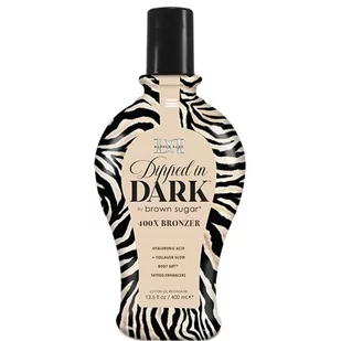 Brown Sugar, Dipped In Dark 400x Bronzer, 221ml - Balsamy i kremy do opalania - miniaturka - grafika 1