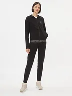 Dresy damskie - EA7 Emporio Armani Dres 6RTV56 TJKWZ 1200 Czarny Regular Fit - miniaturka - grafika 1