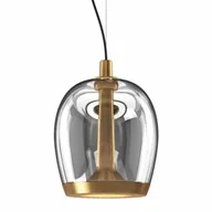 Lampy sufitowe - Szklana lampa wisząca Harmann CGHARMANN-P1 COPEL LED 10W 3000K bańka złota - miniaturka - grafika 1