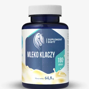 HEPATICA Hepatica Mleko Klaczy x 180 kaps - Problemy skórne - miniaturka - grafika 1