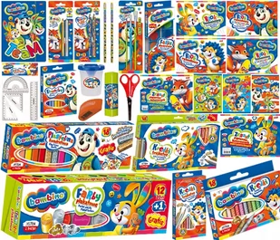 St. Majewski Kredki Bambino w oprawie drewnianej, złota + srebrna z temperówką - Kredki, ołówki, pastele i pisaki - miniaturka - grafika 3