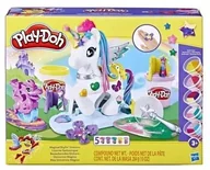 Masy plastyczne - PLAY DOH Ciastolina ZESTAW JEDNOROŻEC UNICORN PEGAZ 5 TUB + Aksesoria - miniaturka - grafika 1