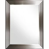 Lustra - Ars Longa Malaga lustro 84x64 cm prostokątne nikiel MALAGA5070-N - miniaturka - grafika 1