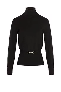 Morgan Sweter damski, czarny, XL - Swetry damskie - miniaturka - grafika 1