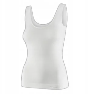 TA1059W Koszulka damska bez rękawów COMFORT MERINO kremowy XL - Koszulki i topy damskie - miniaturka - grafika 1