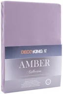 Prześcieradła - DecoKing Jersey/AMBER/LAVENDERPURPLE/220-240x220+30 - miniaturka - grafika 1
