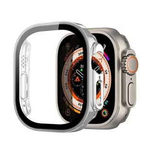 Dux Ducis Hamo etui do Apple Watch Ultra 1/2 49 mm metaliczny pokrowiec na smartwatch srebrne - Akcesoria do smartwatchy - miniaturka - grafika 1