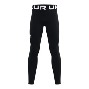 Dziecięce Legginsy UNDER ARMOUR UA CG ARMOUR LEGGINGS 1366374-001 – Czarny - Legginsy - miniaturka - grafika 1