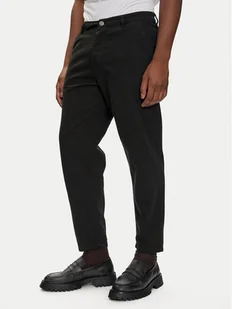 Brave Soul Jeansy MJN-NORDBLACK Czarny Regular Fit - Spodnie męskie - miniaturka - grafika 1