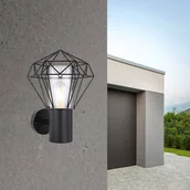 Lampy ogrodowe - Globo Globo 31355 - Kinkiet zewnętrzny HORACE 1xE27/15W/230V IP44 - miniaturka - grafika 1