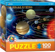 Puzzle - Puzzle 100 Smartkids The Solar System 6100-1009 - Eurographics - miniaturka - grafika 1