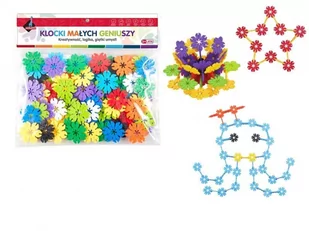 Askato Klocki kwiatki 80 el - Klocki - miniaturka - grafika 1