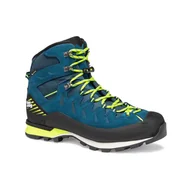 Buty trekkingowe męskie - Męskie buty pod półautomaty Hanwag  Makra Pro GTX seablue/sulphur - 10 - miniaturka - grafika 1