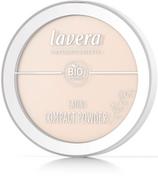 Pudry do twarzy - Lavera Satin Compact Powder 9,5 g - puder do twarzy Light 01 - miniaturka - grafika 1