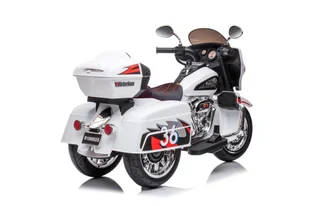 Motor Na Akumulator Trójkołowy Goldwing Biały - Pojazdy elektryczne dla dzieci - miniaturka - grafika 11