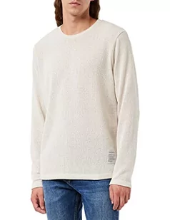 JACK&JONES Men's JORCRUSH Knit Crew Neck BLK sweter męski, M (DE) - Swetry męskie - miniaturka - grafika 1