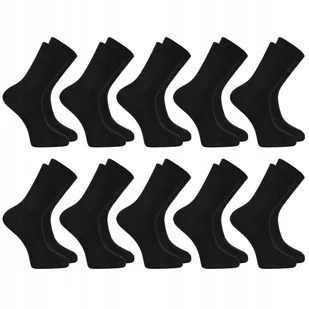 10x BAWEŁNIANE Skarpetki Męskie Długie Garniturowe 10 Par MORAJ r. 43-45 - Skarpetki męskie - miniaturka - grafika 1