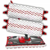 Miotły, szufle, mopy - 2x WKŁAD DO MOPA PŁASKIEGO VILEDA ULTRAMAX WKŁADY ZAPAS KOŃCÓWKI MOP PŁASKI - miniaturka - grafika 1