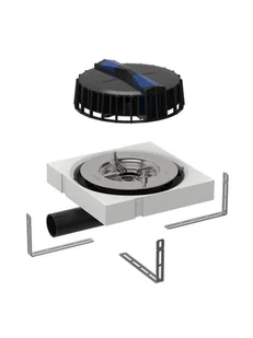 Geberit pluvia roof outlet with horizontal discharge 359.118.00.1 - Akcesoria do armatury i ceramiki - miniaturka - grafika 1