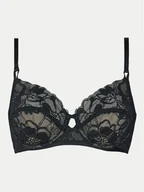 Biustonosze - Hunkemöller Biustonosz z fiszbiną Sophia 300458 Czarny - miniaturka - grafika 1