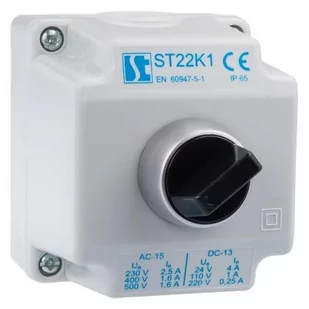 Spamel Kaseta sterownicza K1 z napędem pokrętnym ST22K106 ST22K106-1 - Inne akcesoria elektryczne - miniaturka - grafika 1