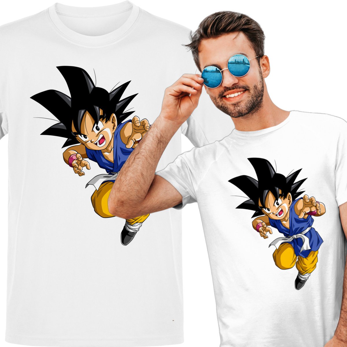 Koszulka męska Dragon Ball Son Goku L