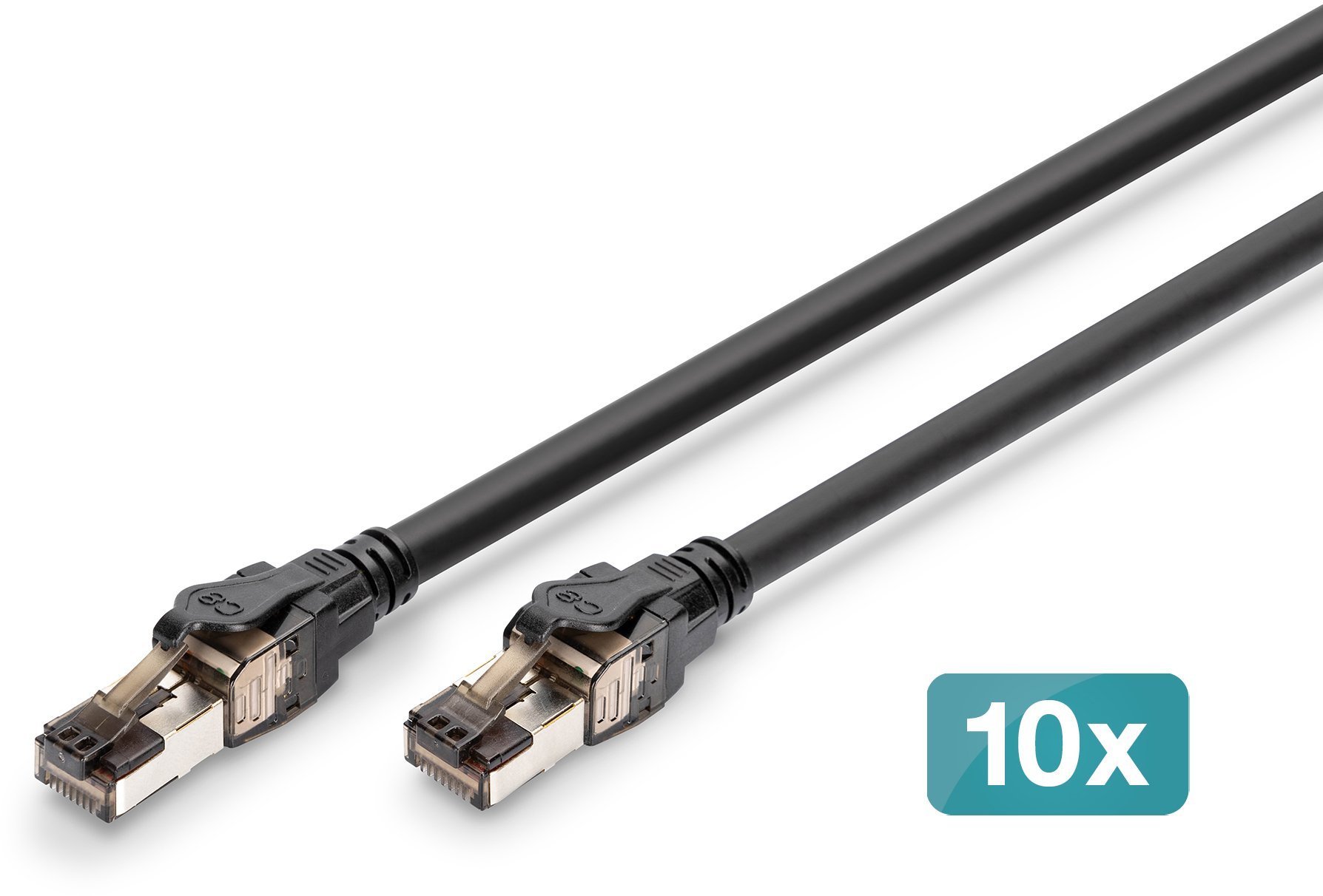 Digitus CAT 8.1 S-FTP 3M 10X black DK-1843-030-10