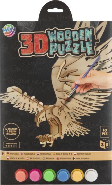 Drewniane puzzle 3D Orzeł 11704