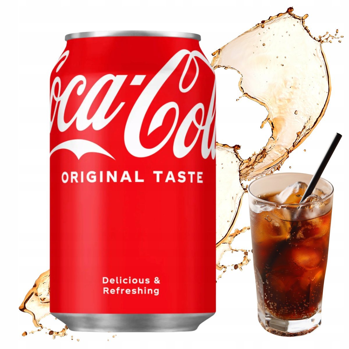 COCA COLA 330ML PUSZKA GRUBA