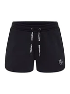 Spodenki damskie - Chiemsee Szorty dresowe "Nadi" w kolorze czarnym - miniaturka - grafika 1