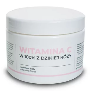 VISANTO Visanto Witamina C 100% Dzikiej RóżY 300G - Witaminy i minerały - miniaturka - grafika 1