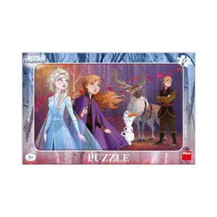 Puzzle 15 ramkowe Kraina Lodu Frozen Ii Dino Toys - puzzle - Puzzle - miniaturka - grafika 1