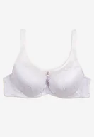 Biustonosze - Biały Biustonosz Koronkowy Typu Full Cup Danimia - miniaturka - grafika 1