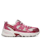 Buty dla dziewczynek - Sneakersy New Balance G5303XO Różowy - miniaturka - grafika 1