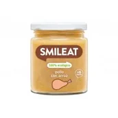 Dania dla dzieci - Smileat Słoiczek z ekologicznym kurczakiem i ryżem dla niemowląt po 6 miesiącu 230 g Bio - miniaturka - grafika 1